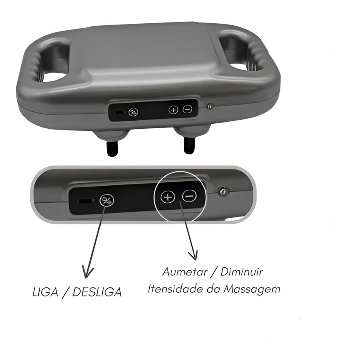 Massageador Corporal Elétrico Aparelho Muscular 6 Cabeças - Imagem 5