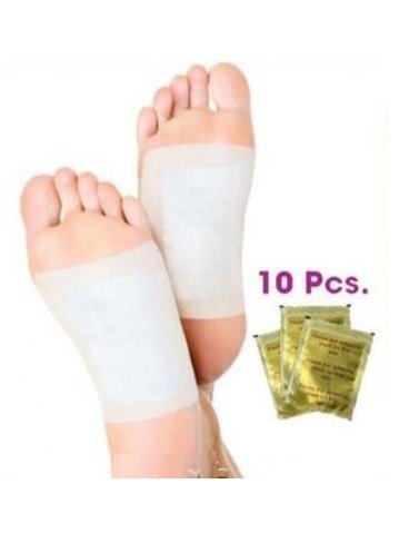 Kit 10 Adesivos Eliminador de Toxinas Detox Natural Pés - Imagem 4