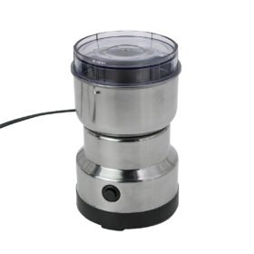 Moedor Triturador De Cafe Sementes Eletrico Aço Inox Mini 200W Voltagem:110v