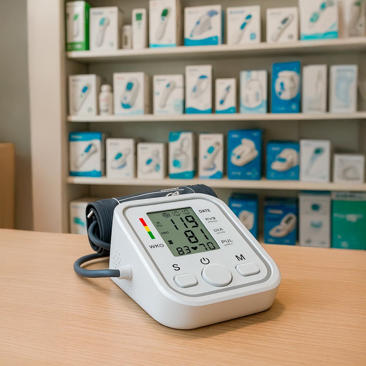 Monitor Digital Aparelho de Pressão Arterial Sanguínea - Imagem 3