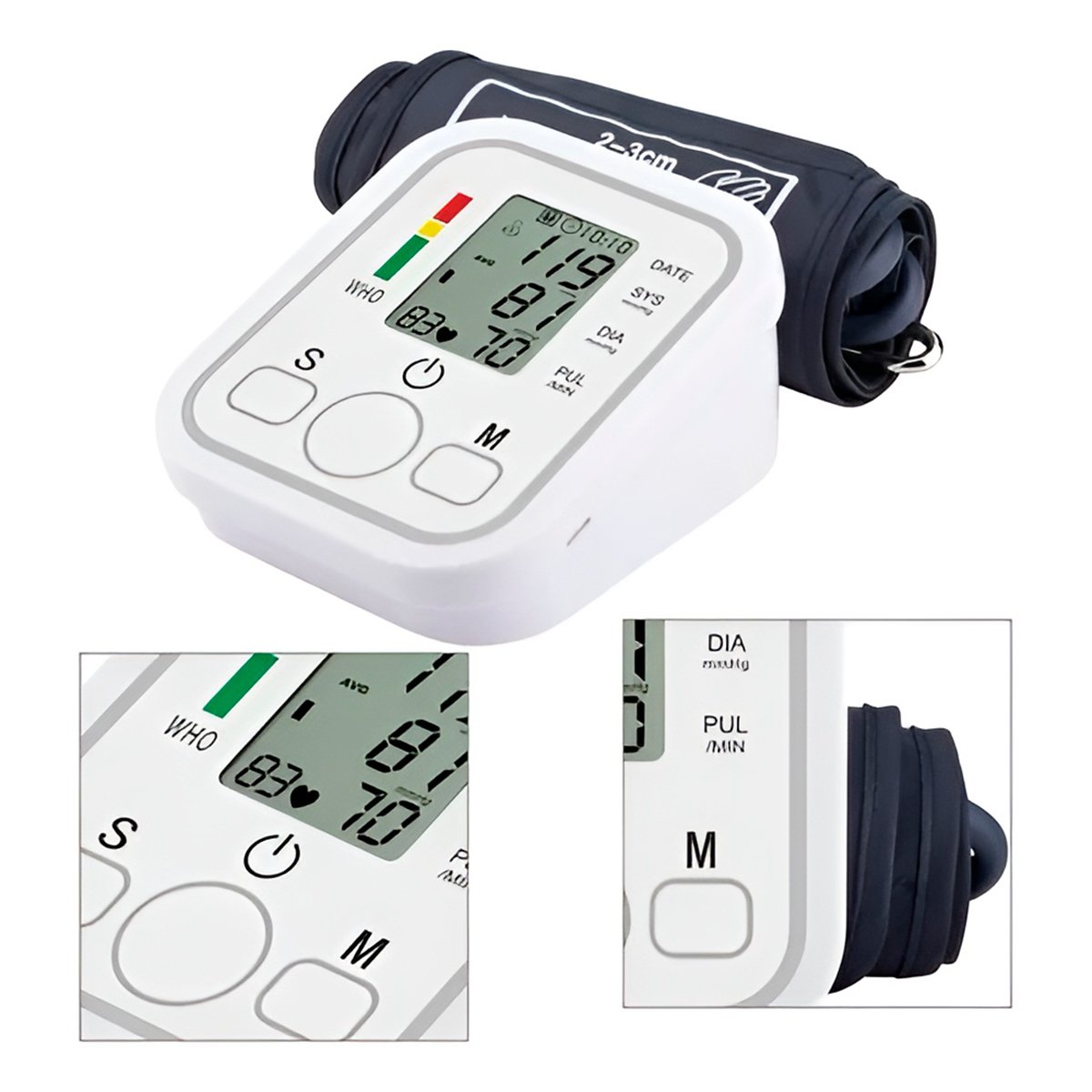 Monitor Digital Aparelho de Pressão Arterial Sanguínea - Imagem 4