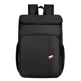 Mochila Bolsa Térmica Cooler Impermeável Passeio Conservação Cor:Preto