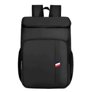 Mochila Bolsa Térmica Cooler Impermeável Passeio Conservação Cor:Preto