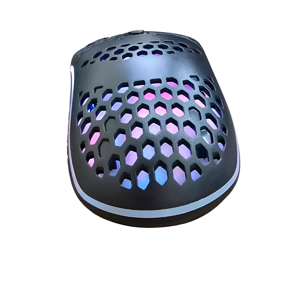 Mouse Gamer Luz LED com Fio Preto Informática Computador - Imagem 2