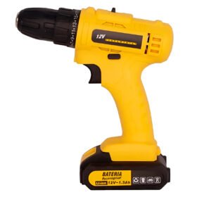 Furadeira Parafusadeira Maleta Ferramentas Sem Fio 12V Bivolt