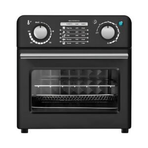 Forno Elétrico Fritadeira Assar Fritar 10 Litros Preto Voltagem:110V