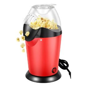 Pipoqueira Ar Quente Elétrica Sem Óleo Vermelha 127v